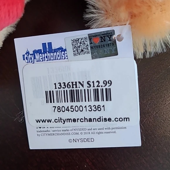 I Love NY Teddy Bear - Picture 8 of 9